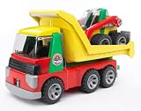 Bruder Toys Transporter With Skid Steer Loader