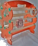 Bangleempoirum! Indian Bangle Stand Bracelet Display Rack Holder, Orange.