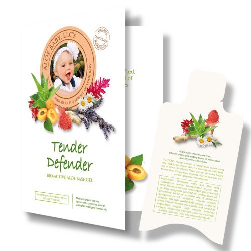 Tender Defender Bio-Active Aloe Base Gel (6-pack of 8 ml Travel Packs)