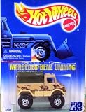 Mattel Hot Wheels 1991 1:64 Scale Brown Camouflage Mercedes-Benz Military Unimog Die Cast Car Collector #239