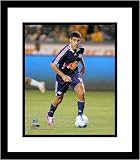 Claudio Reyna New York Red Bulls MLS Soccer Framed 8x10 Photograph Dribbling