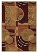 Contemporary Area Rug, 828 Laguna Collection 5'x8' Circles