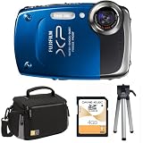 FinePix XP20 with Mini Tripod, Carry Case and 4GB SD Card