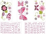 Nojo Jasmine Wall Decals, Pink