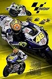 1art1 42663 Motorr&auml;der - Moto GP 2008, Valentino Rossi Poster (91 x 61 cm)