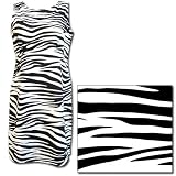 The Cat's Pajamas Zebra Non-Flannel Tank Dress Nightshirt