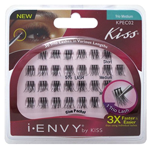 Kiss I Envy Trio Medium 30 Trio Lashes