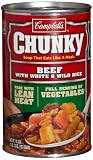 Campbell's Chunky Beef With White & Wild Rice Easy Open, 18.8-Ounce Cans (Pack of 12)