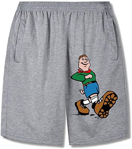 Imperfect world men's The little boy of hiking trousers gray