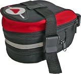 Amaro - Sacoche pour selle de vélo - noir/rouge - 12,0x 10,0x 18,0 cm