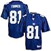 Reebok NFL Equipment New York Giants #81 Amani Toomer Royal Blue Replica Football Jersey