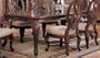 Dining Table with Extension Leaf Cherry Brown Finish