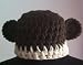 Organic Newborn 'Lil Monkey Hat (Ivory Trim)