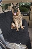 Epica - Deluxe Pet Bench Car Seat Cover, Quilted, Water Resistant, and Machine Washable ,Black (Item# 82247)-56"x47"