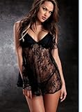 UKOUTLET® Woman Sexy Lingerie Nightwear/Underwear Ladies Sleepwear Baby Doll+G string - XL