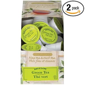 51c%2BgiIi7nL. SL500 AA300 PIbundle 2,TopRight,0,0 AA300 SH20  Bigelow Tea Green Tea K Cup, 24 Count Box, Boxes (Pack of 2)