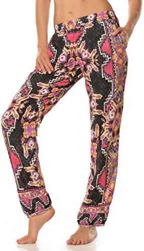 Becca by Rebecca Virtue Women's Cozumel Pants Swim Cover Up Multi S
