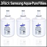 3 Pack Samsung HAFCU1/XAA (DA29-00003G replaces DA29-00003B) Aqua-Pure Plus Refrigerator Water Filter
