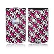 Skully Pink Design Protective Skin Decal Sticker for Motorola RAZR V3xx Cell Phones