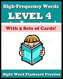 High Frequency Words - Practice Level 4 Sight Words