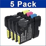 51c%2BoQYuDdL. SL160  5 Printer Ink Cartridge LC61 61 for BROTHER MFC 495CW