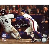 Gary Carter New York Mets - 86 WS Tag - Autographed 8x10 Photograph