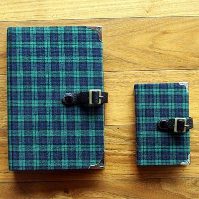 Bijou him ten thousand years diary Basic 6 balls + Card Case Spring Set - Black Watch Green-