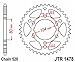 JT Sprockets JTR1478.40 40T Steel Rear Sprocket Black, 40 Tooth/520 Pitch