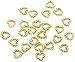Confronta prezzi Gè¼termann / KnorrPrandell 6290540 - Cuori di perla 1cm, confezione da 30, colore: Oro
