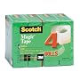 Scotch® Magic Tape 810K4, 3/4-inch x 1000 Inches, 4-Pack