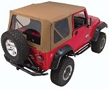 Rugged Ridge 97-02 Jeep Wrangler Replacement Soft Top w/ Upper Door Skins & Tinted Windows