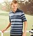 Blue Harbour Golf Pure Cotton Graded Stripe Polo Shirt