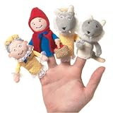 Storytime Finger Puppet Set - Little Red Riding Hood by Manhattan Toy