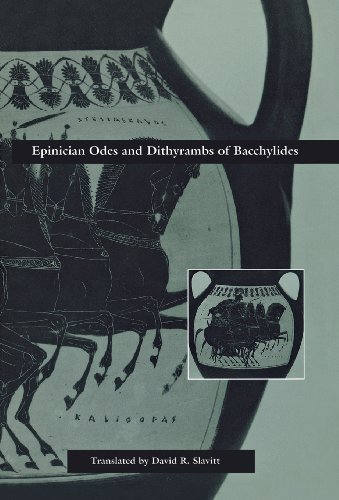 epinician odes and dithyrambs of bacchylides