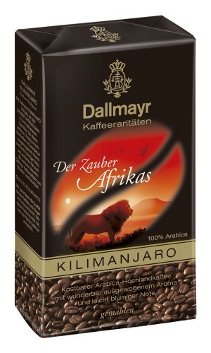 Dallmayr Kafffeerarität Kilimanjaro 250g, 6er Pack (6 x 250 g )