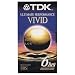 TDK Ultimate Performance VIVID 6 Hr VHS Cassette