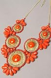 *Accessories Boutique The The Medallion Bib Necklace in Coral,Jewelry for Women 51c 0qbnetL. SL160 *Accessories Boutique The The Medallion Bib Necklace in Coral,Jewelry for Women