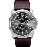 Diesel - DZ1206 - Montre Homme - Quartz Analogique - Montre Acier - Bracelet en Marron - Dateur