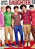 1D One Direction - Daughter Birthday Card