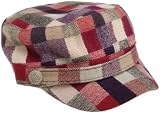 51c BXAOOKL. SL160  D&Y Womens Multi Color Check Cadet Hat,Purple,One Size