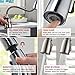 Delta Leland Chrome Kitchen Faucet with Pull Down Sprayer, Traditional Single Hole Kitchen Sink Faucet, Single Handle, Chrome 978-DST
