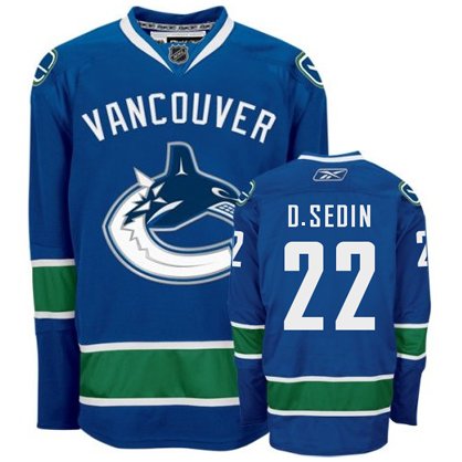 Buy D.SEDIN #22 Vancouver Canucks CCM 550 Series Replica NHL Hockey Jersey (NHLPA Certified Custom Sewn...