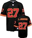 Larry Johnson Youth Jersey: Reebok Black Replica #27 Kansas City Chiefs Jersey