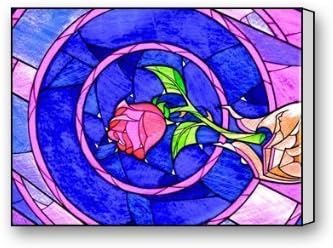 ArtShop Gallery Wrapped Beauty and the Beast Custom Modern Art Painting Wall Decor Canvas Print