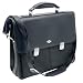 Wedo 0585301 Aktentasche Elegance inklusiv Laptop-Case schwarz mit Schultergurt, abschlie�bares Metallschloss