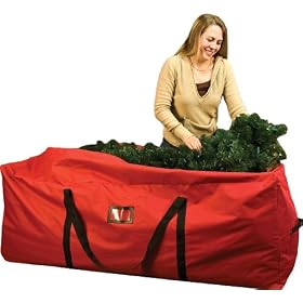 Santas Bags Rolling Tree Storage Duffel, for 6 to 9-Foot Trees