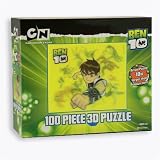 Ben 10 - Toys - 100 Piece 3D Puzzle Ben Omnitrix Activate
