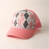 Urban Boundaries - Reebok Minnesota Vikings Argyle NFL Trucker Baseball Cap - Pink