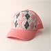 Reebok Minnesota Vikings Argyle NFL Trucker Baseball Cap - Pink
