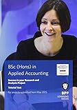 BSc (Hons) in applied accounting : success in your research and analysis project : tutorial text